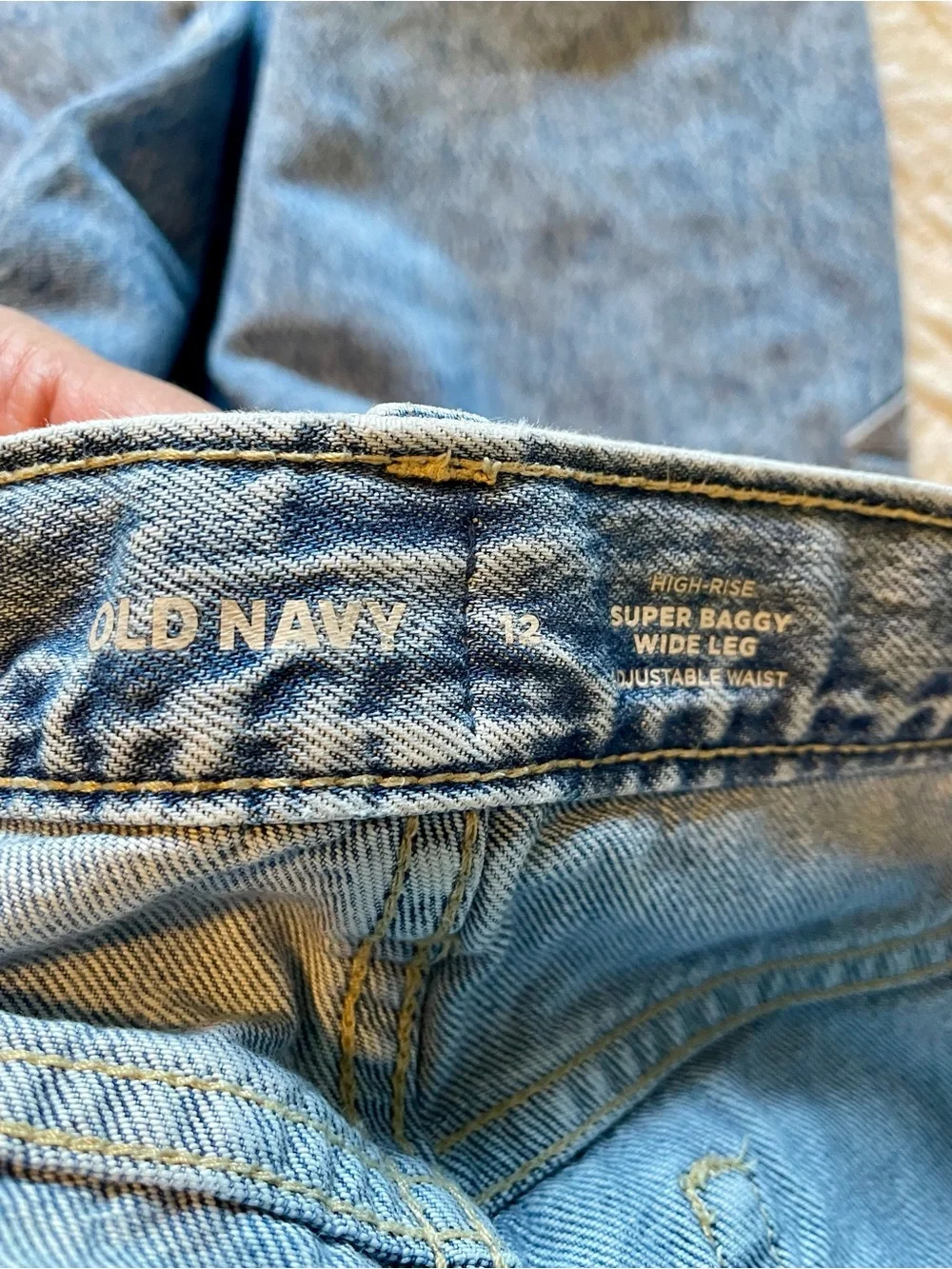 Girls Light Blue Denim Jeans - 3pair bundle
